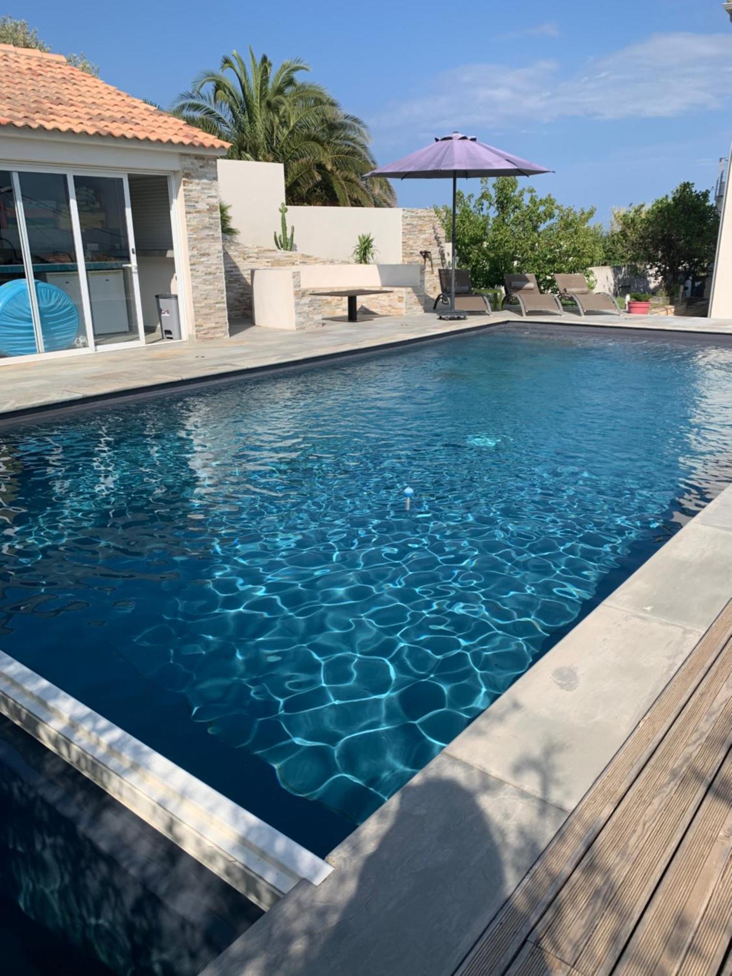 Magnifique Maison Avec Vue Mer Hauteur De Bastia Bastia  Exterior foto